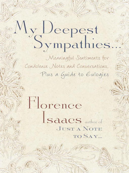 Title details for My Deepest Sympathies... by Florence Isaacs - Available